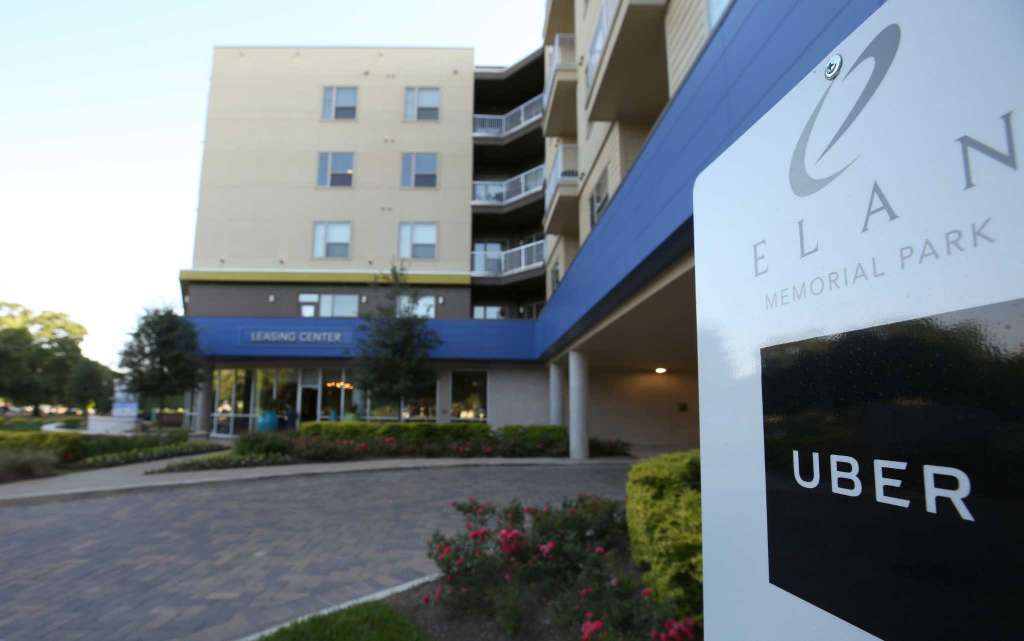 uber pickup spots at apartments_housonchronicle