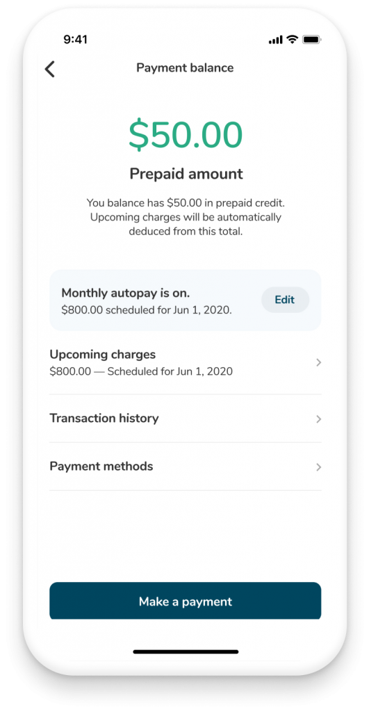 Homebase Pay Smart apartment rent payments
