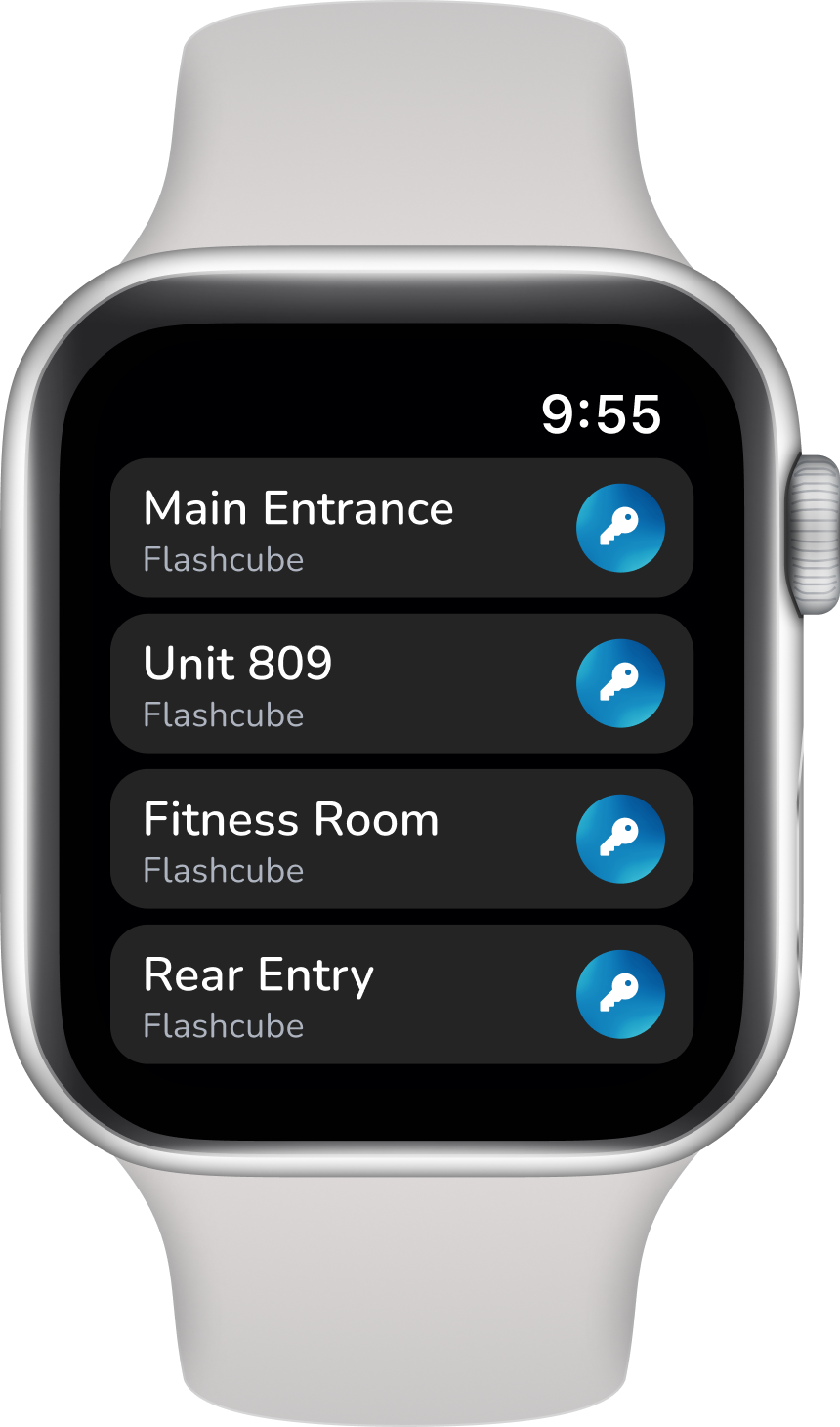 Use a smartwatch instead of a master key to maximize security.