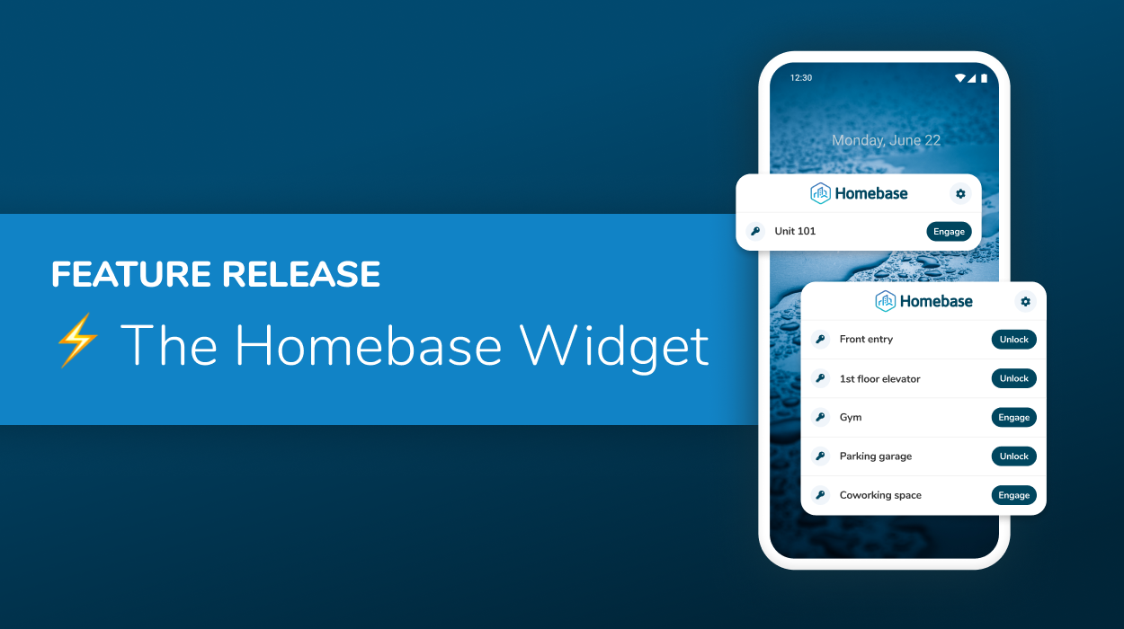 Transforming the Key with Homebase Widget